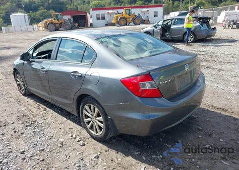 2012 Honda Civic Ex из США, поврежденный, VIN 2HGFB2F87CH303873